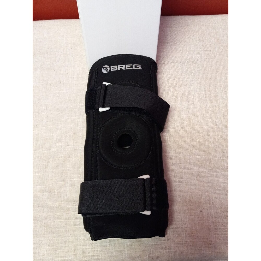 NEW....Breg Black Hinged Knee Sleeve Circle Buttress 1/8 in Brace Adult Medium - Picture 4 of 5